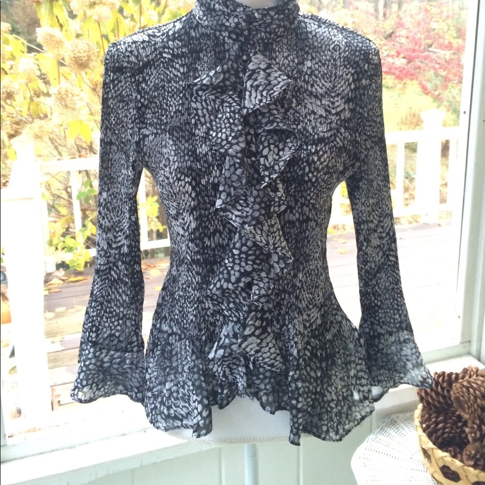 Animal print blouse - Picture 1 of 5