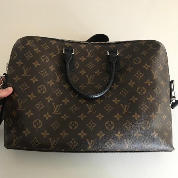 Louis Vuitton Monogram Porte Documents Jour - Picture 1 of 8