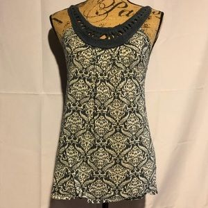 Forever21 Boho Print Knit Tank Top Women’s Shirt