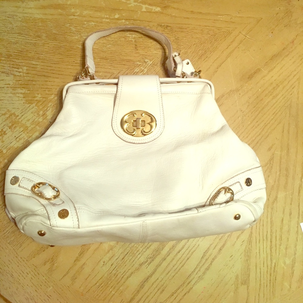 Emma Fox white purse