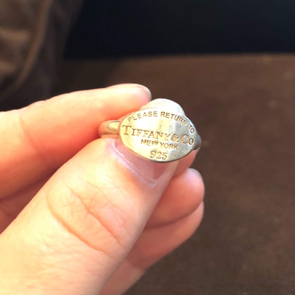 Authentic Tiffany Ring- Silver
