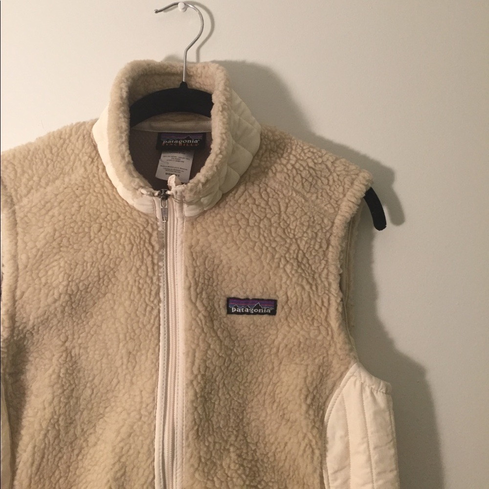 PATAGONIA synchilla sheep vest with pockets