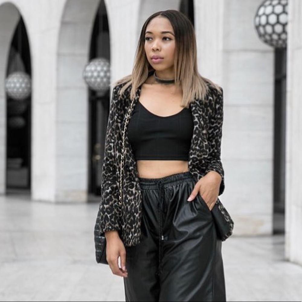 Leopard coat