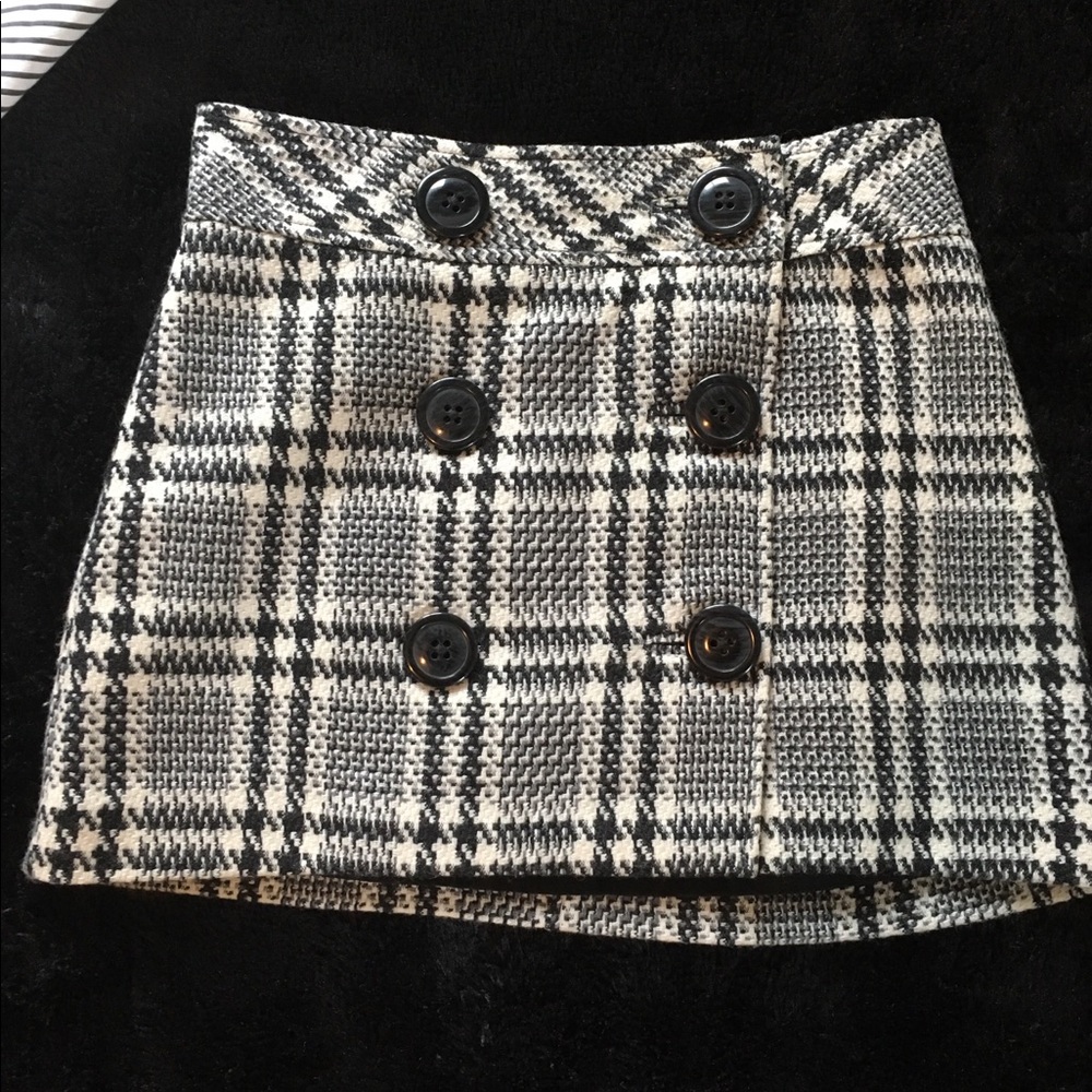 Vintage Express plaid skirt