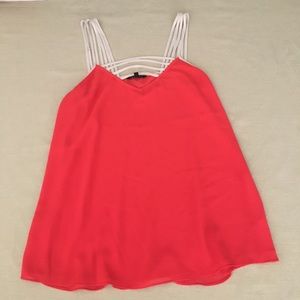 Hot coral top