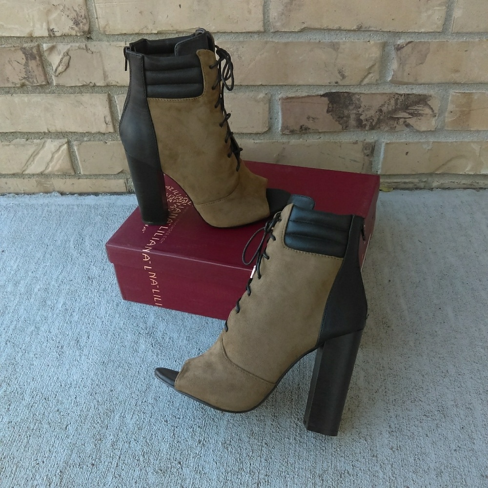 Brand New Olive Booties