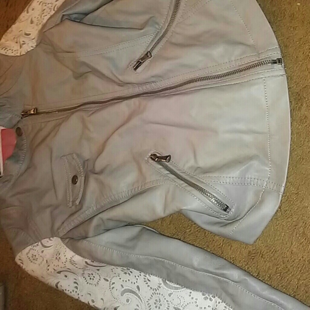 Leather jacket