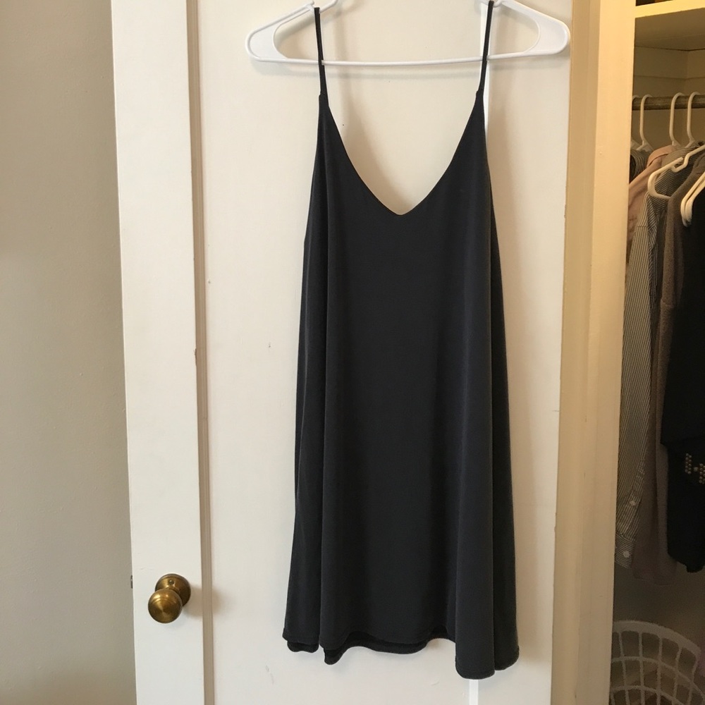 Casual above the knee dress.