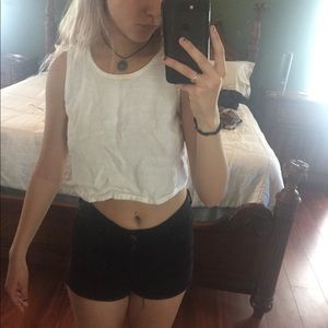 White Croptop