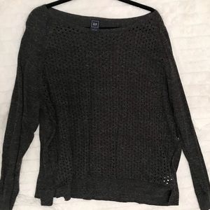 GAP sweater with hole design on front only