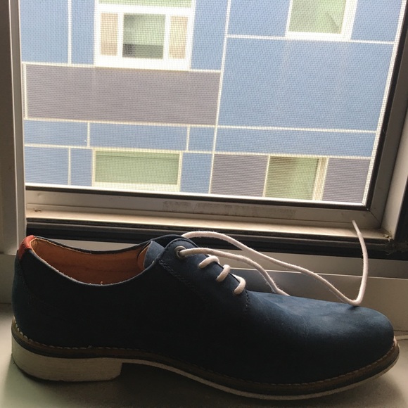 1901 Blue suede quality shoes main image 6
