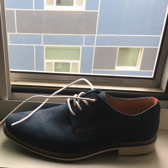 1901 Blue suede quality shoes main image 5