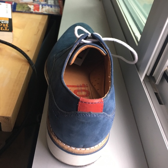 1901 Blue suede quality shoes main image 7