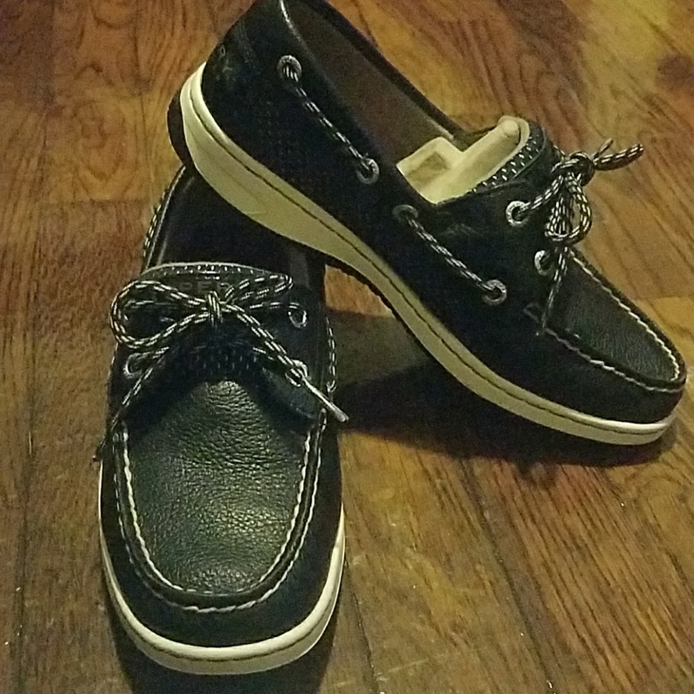 Sperry Bluefish Black Sport