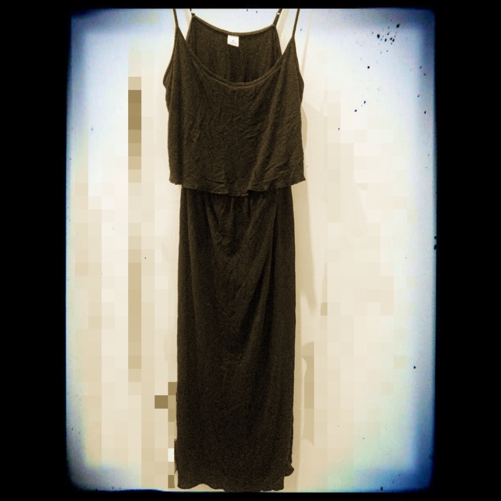 Old Navy Black Maxi Dress