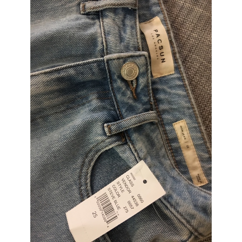 Steve Blue Mom Jeans - Picture 3 of 6