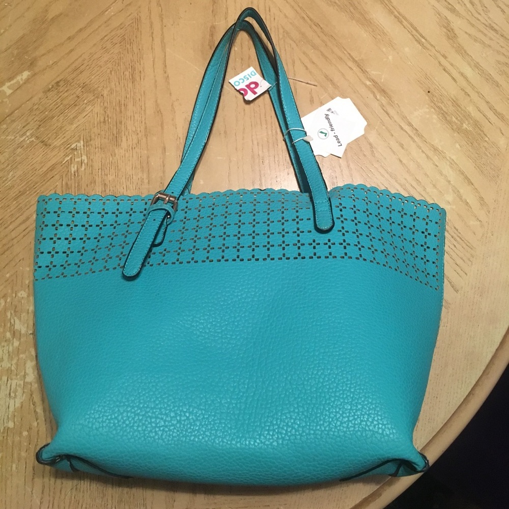 Brand new teal bag, with shoulder strap