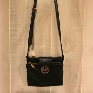 Michael Kors black Fulton cross body