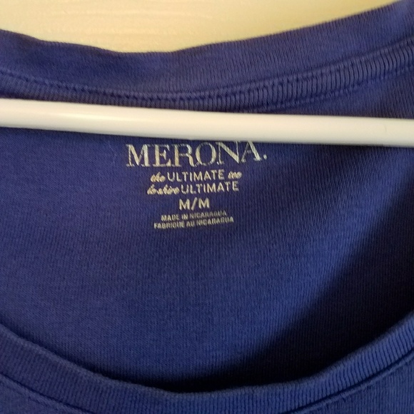 Blue tee. - Picture 2 of 2