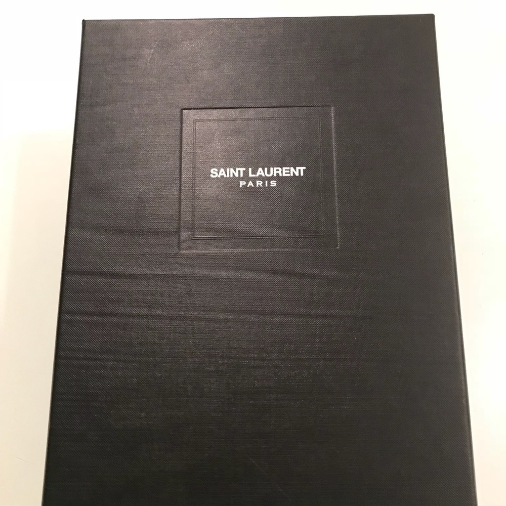 Brand New Saint Laurent Fringe Sandals Size 36.5 - Picture 3 of 8