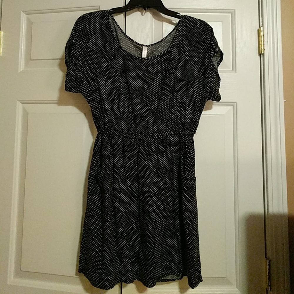 Cute target mini dress with polka dots