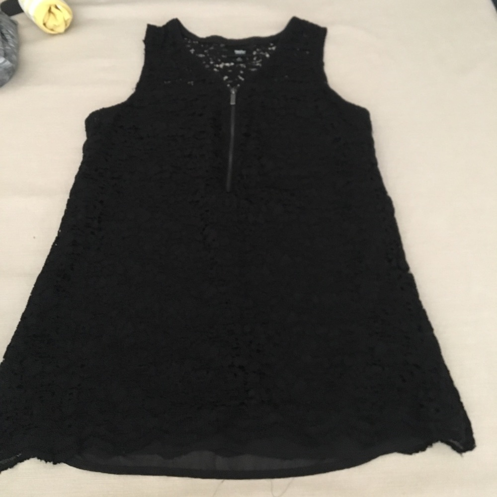 Black lace top