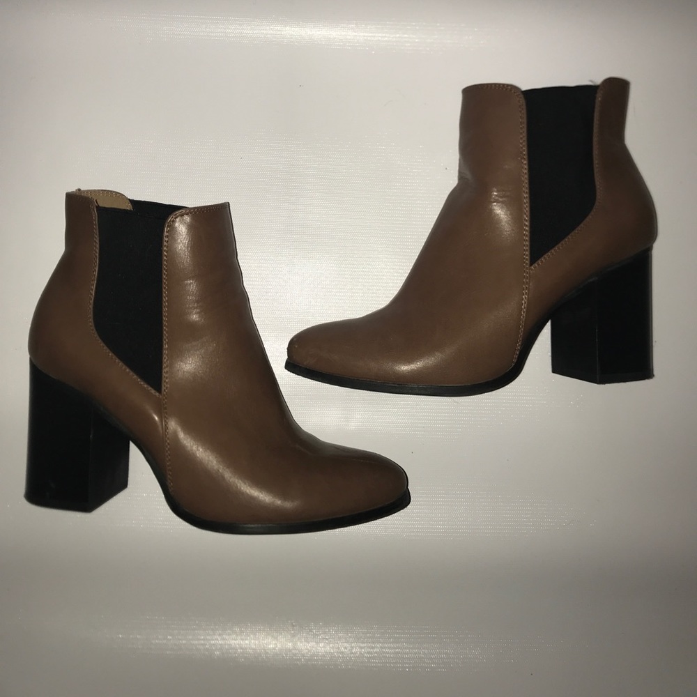 Forever 21 Brown Booties size 8