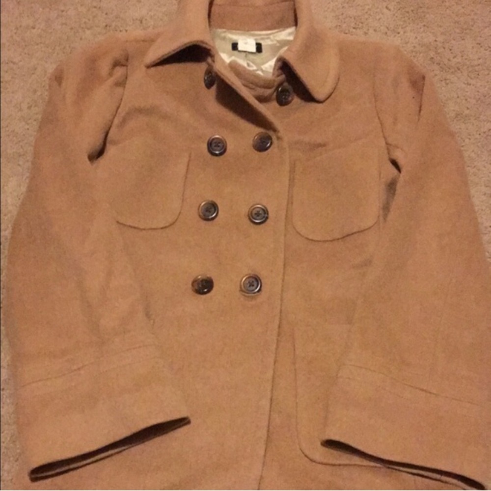 I crew wool pea coat
