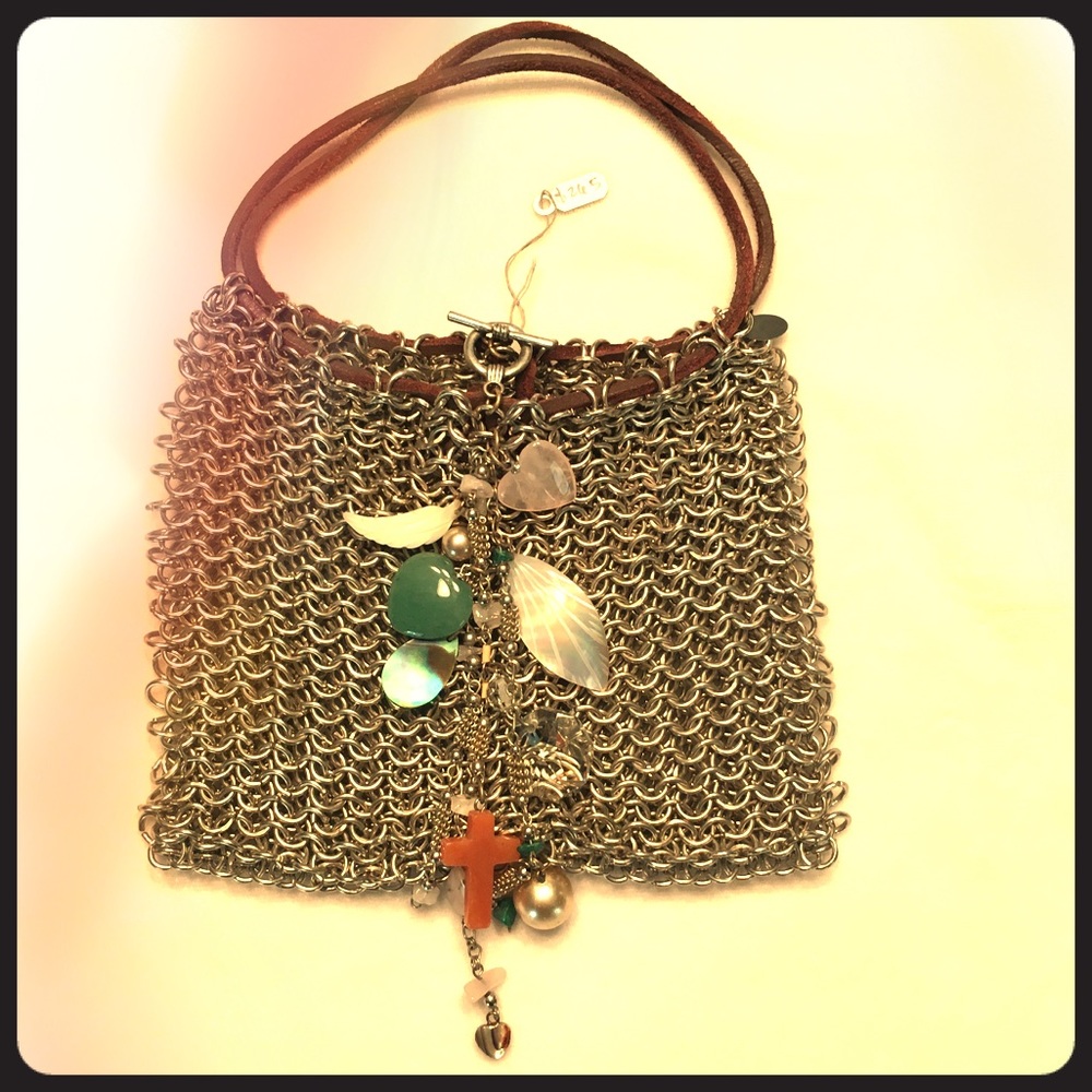 Chain mail Mawi London purse - Picture 1 of 7