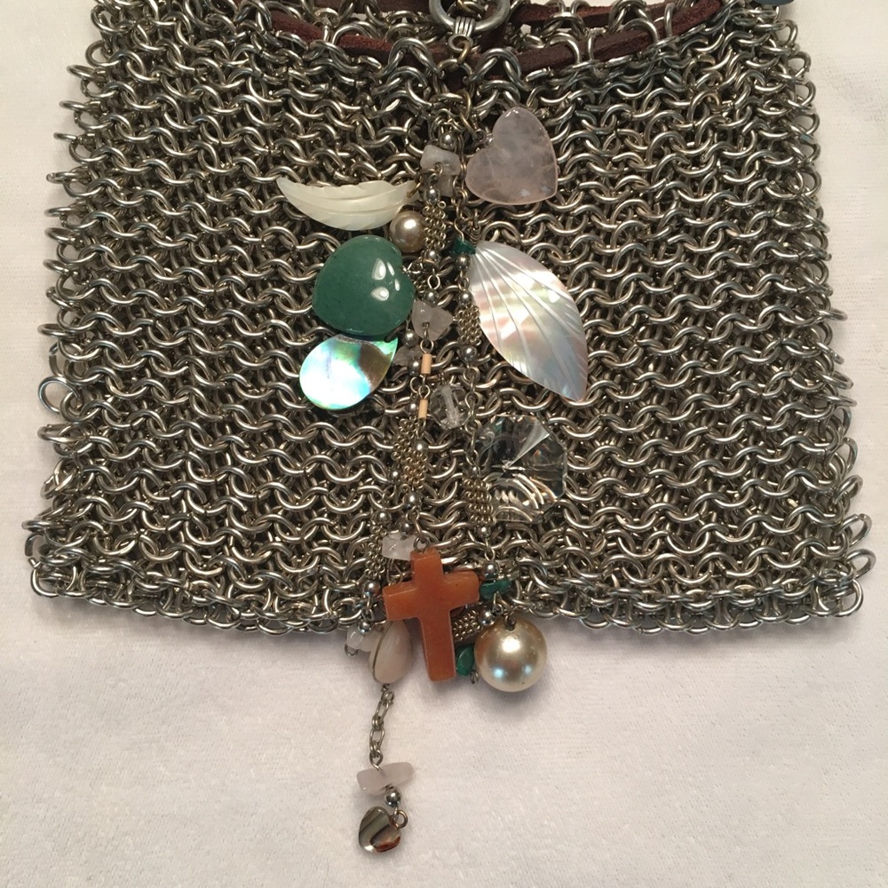 Chain mail Mawi London purse - Picture 4 of 7