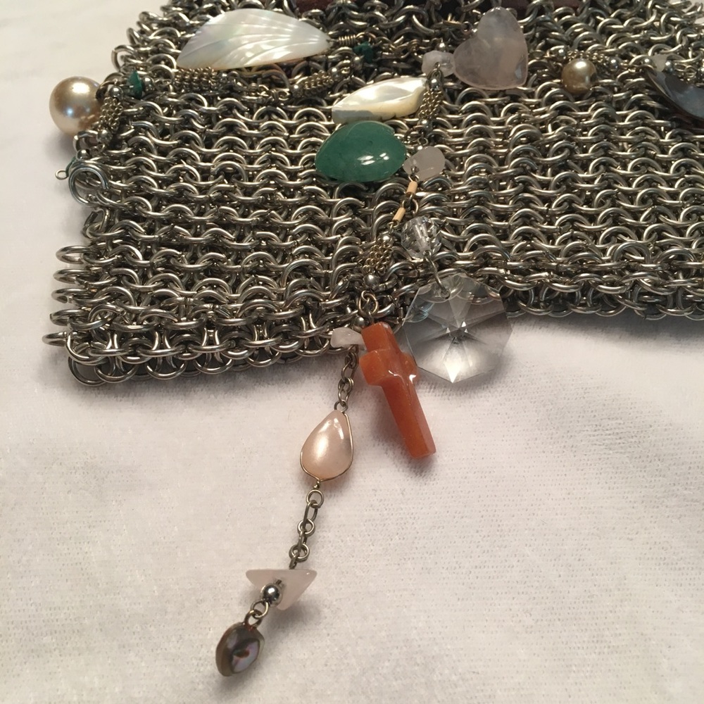 Chain mail Mawi London purse - Picture 7 of 7