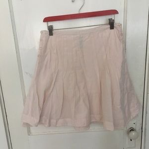 Anthropologie Odille Pink Skirt