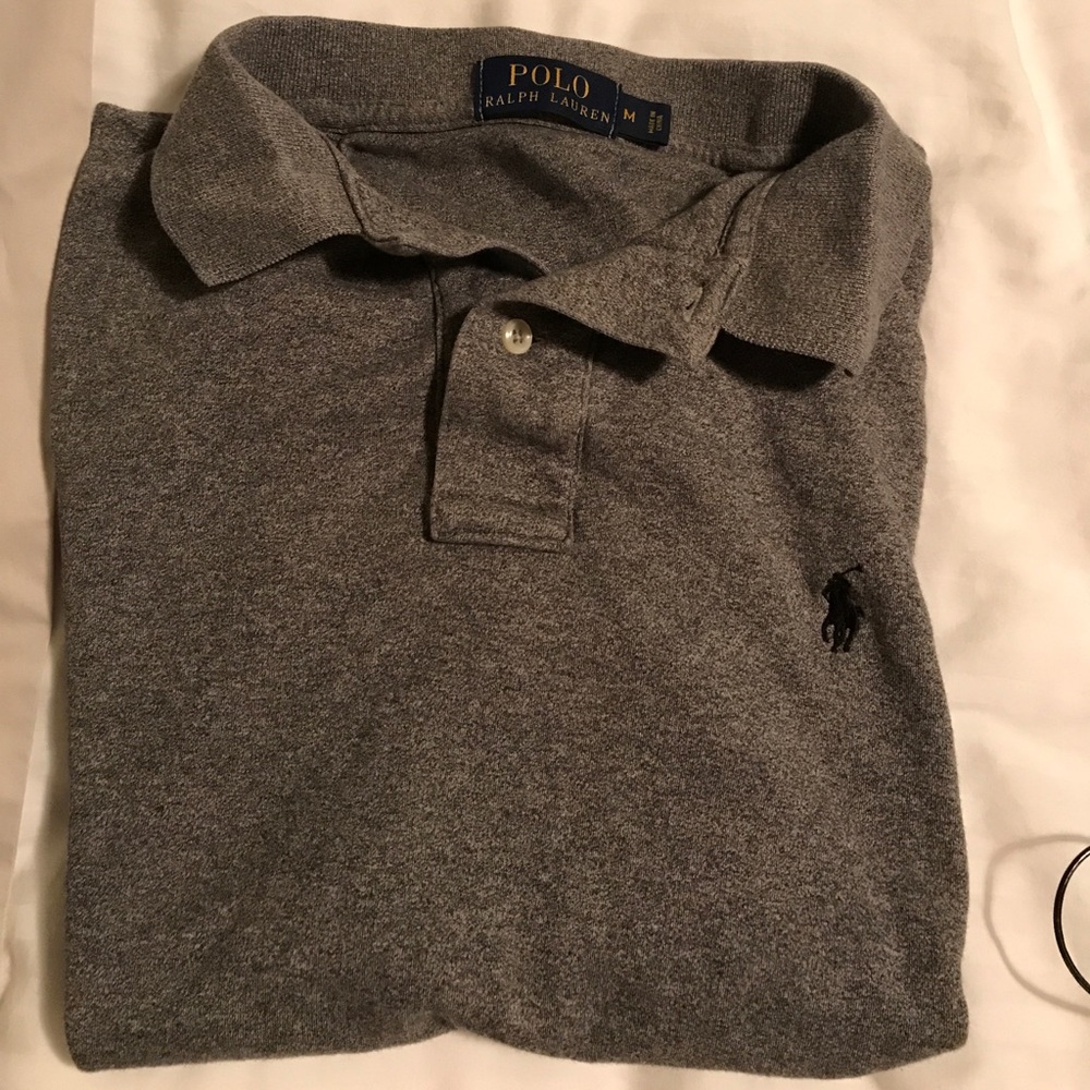 Ralph Lauren polo grey medium