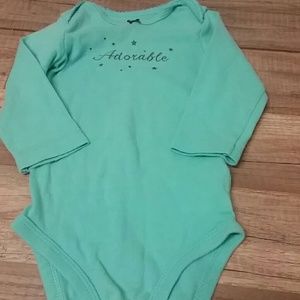 Carters long sleeve onsie