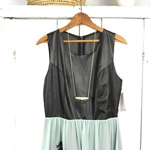 NWT Material Girl forest maxi dress