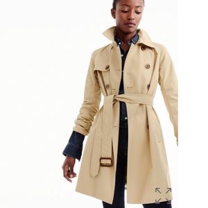 J. CREW Petite Icon Trench Coat