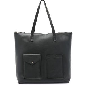 Madewell Zip Transport Tote with Pockets