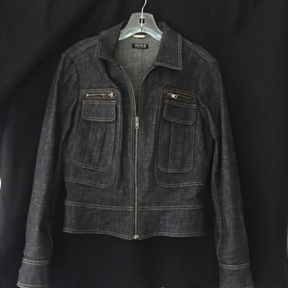 NWOT Allen B Jean Jacket