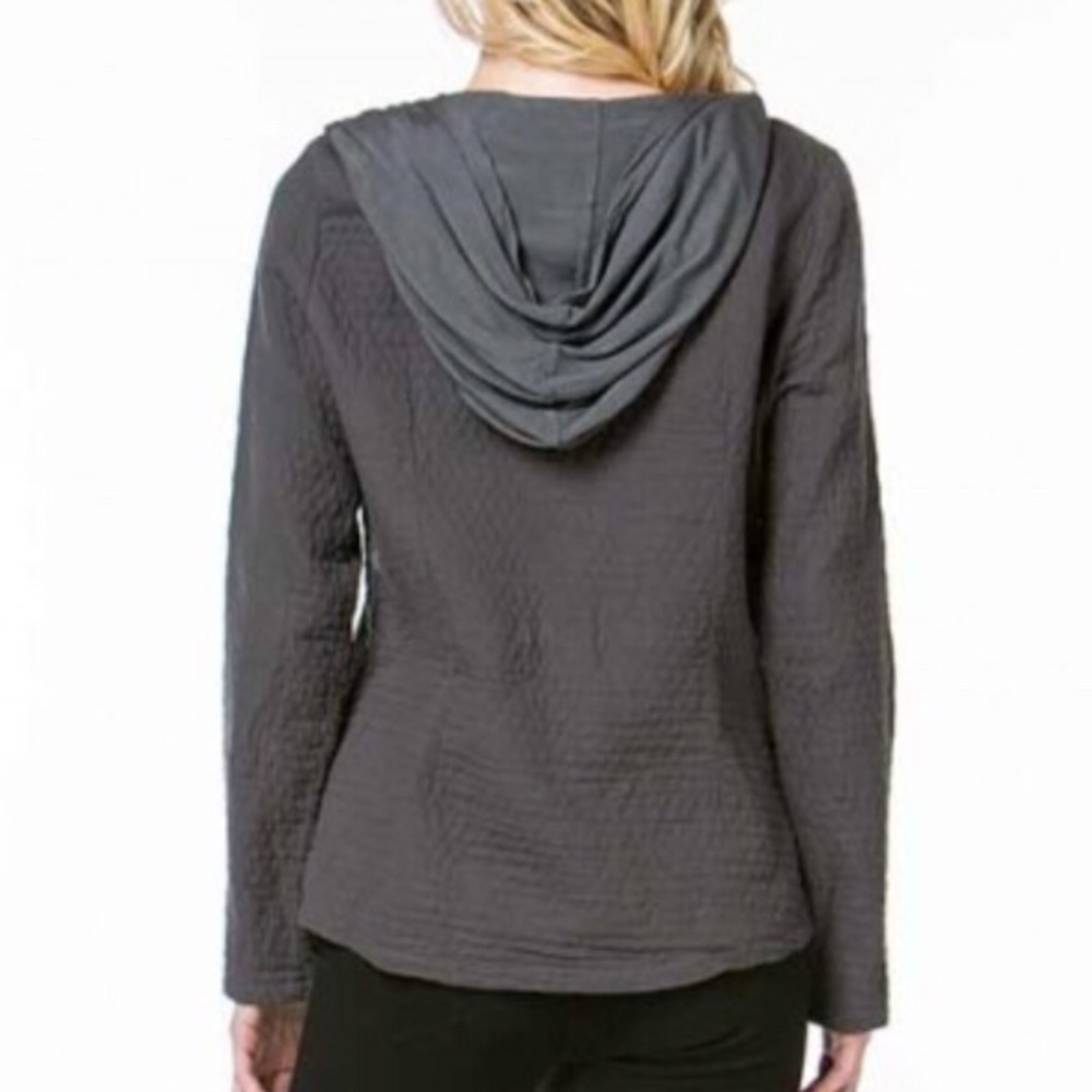Diamond Zip- Up Hoodie - Picture 2 of 4