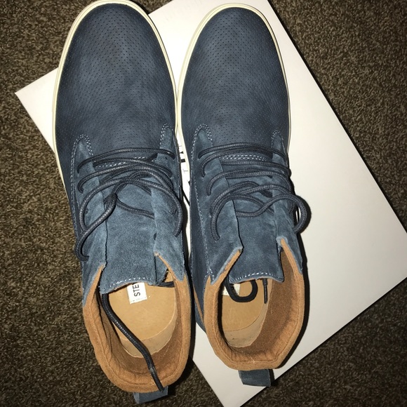 Steve Madden Navy Blue Suede Shoes - Brand New