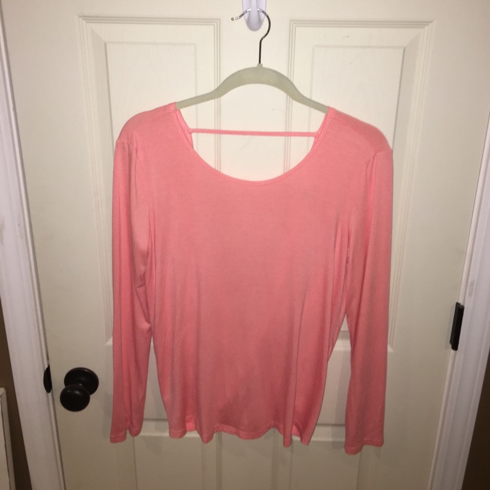 Sexy Backless Peach Top