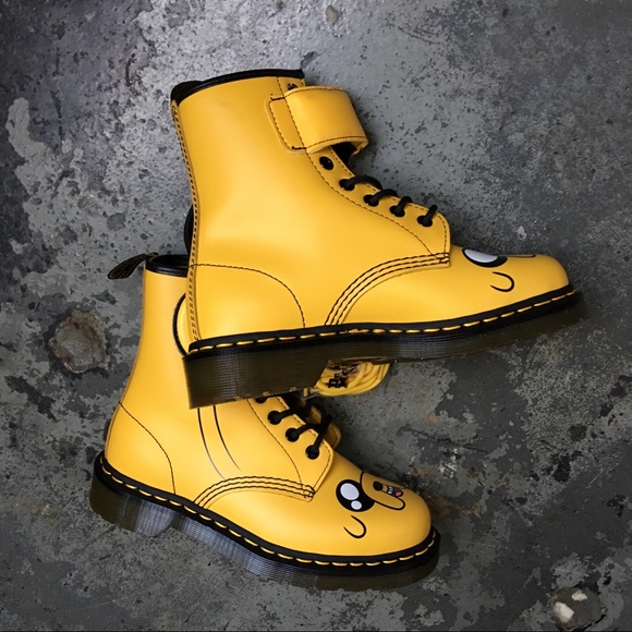Dr. Martens X Adventure Time 8-Eye Boots - Picture 2 of 4