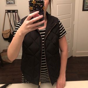 J Crew Puffer Vest