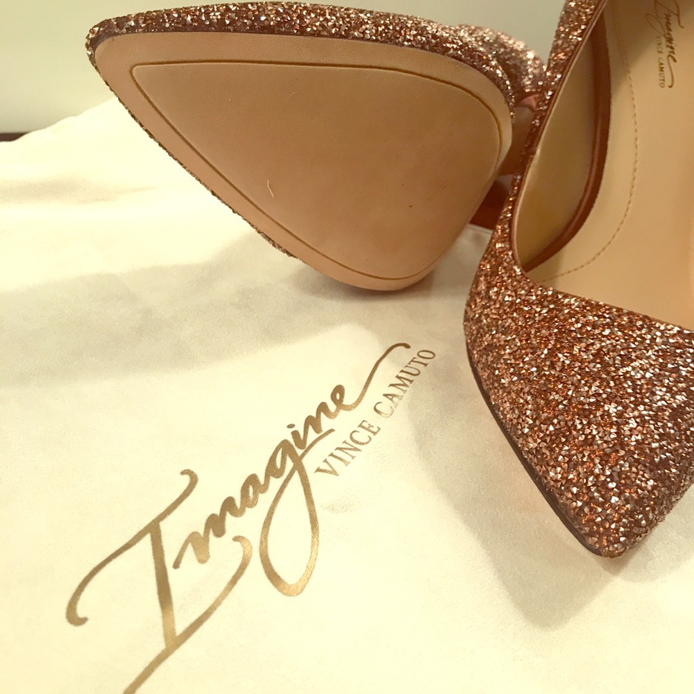 Vince Camuto Crystal Embellished Pumps