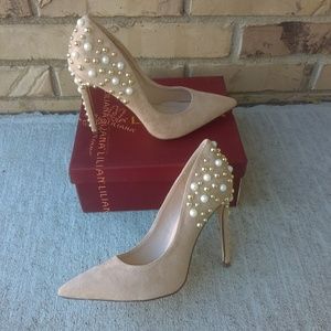 Womens nude heels
