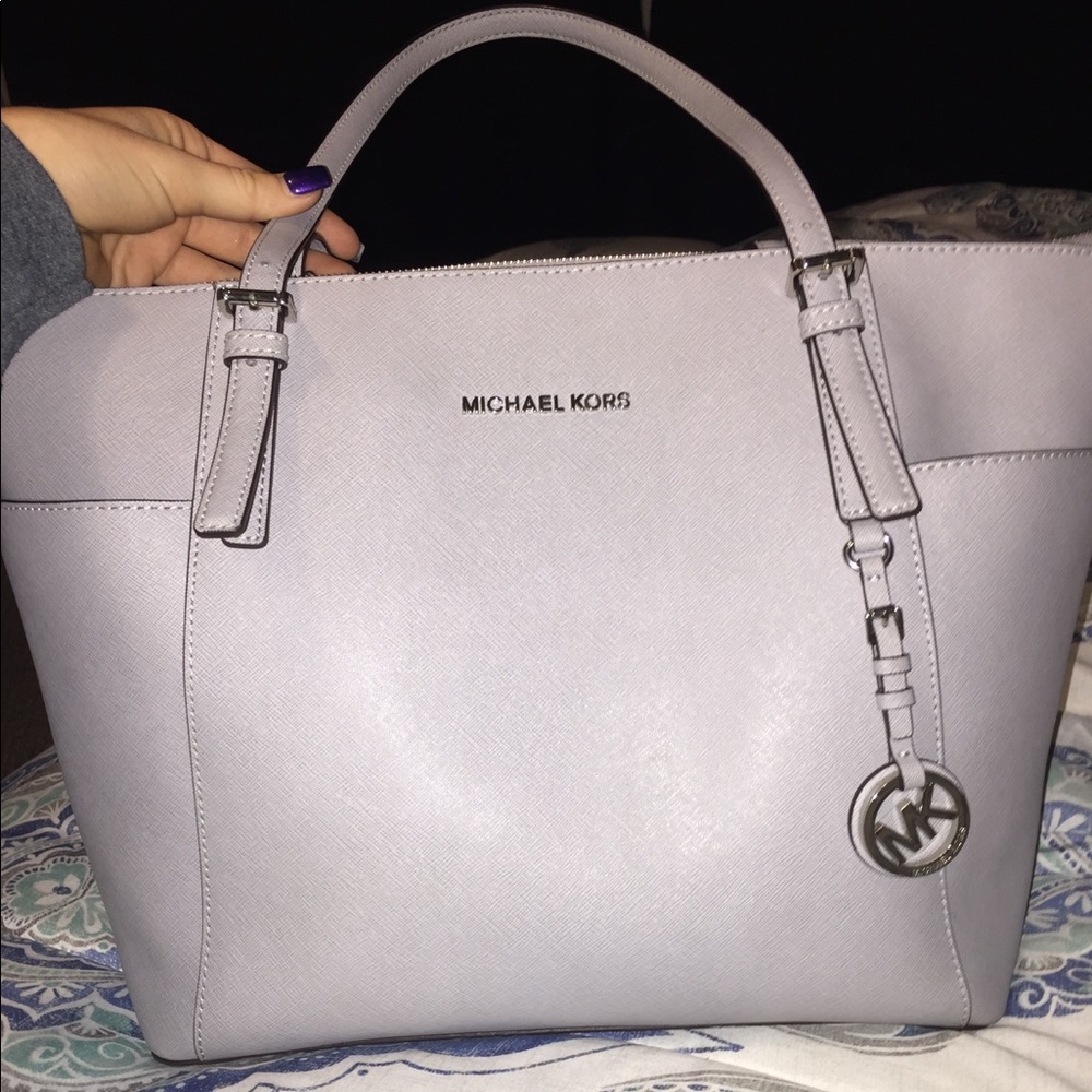 Michael Kors Jet Set Large Top-Zip Tote