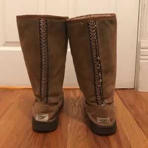 Tall Chestnut UGG Boots