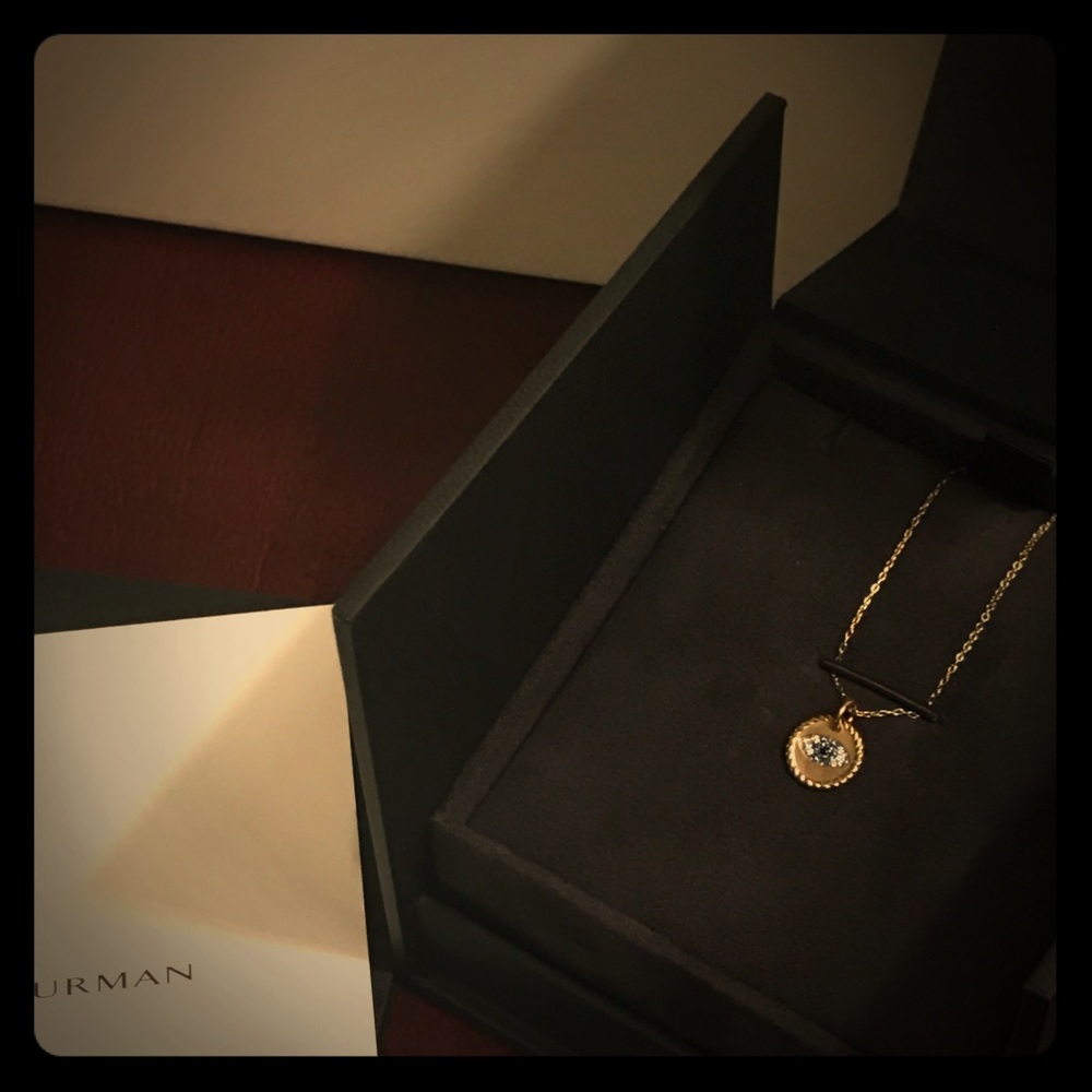 DAVID YURMAN EVIL EYE NECKLACE-NEW!
