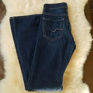 7 for all Mankind high waist bootcut size 24 Jeans