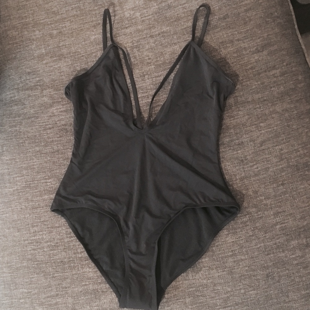 Sexy Deep V One Piece Swimsuit